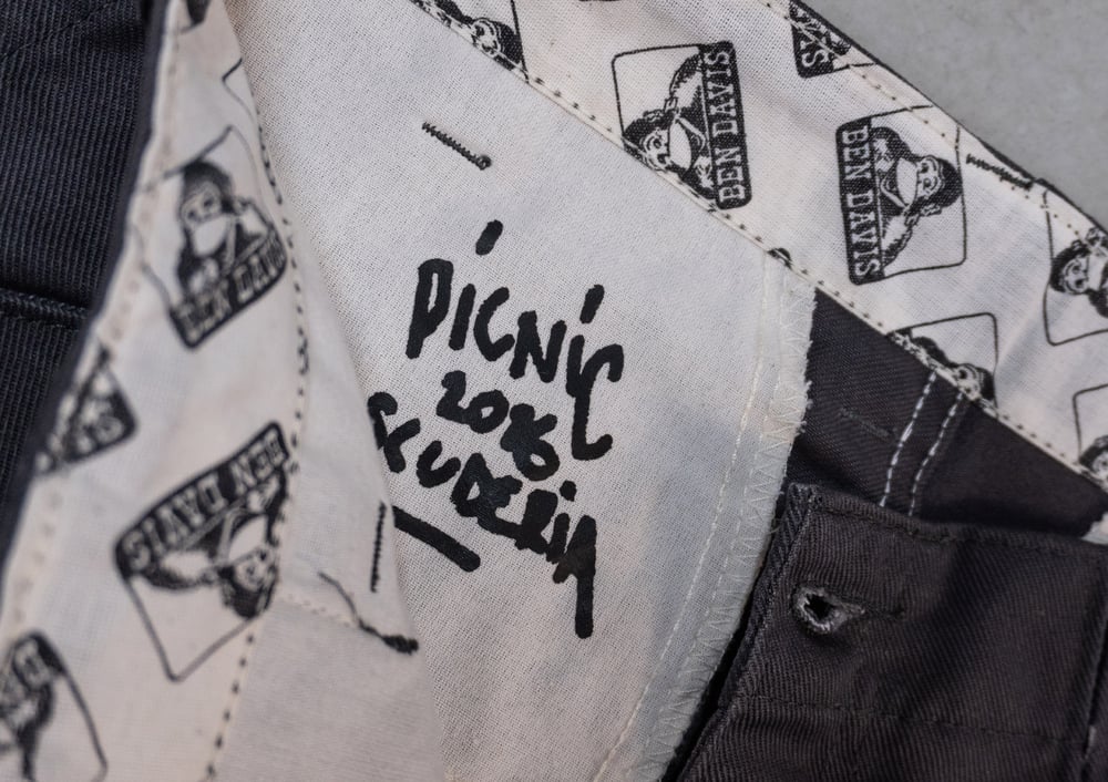 Image of Pantalon Ben Davis PICNIC gris foncé