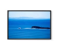 ‘The Island’ framed 60x90cm