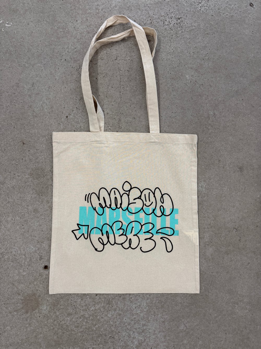 TOTE BAG Maison Mère Marseille x TO  (tiffany)