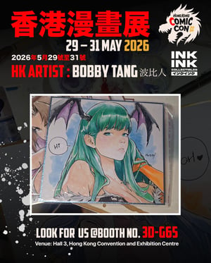 Image of Hong Kong Comic Con 2026 Original Art Pre SALE - B // Bobby Tang 