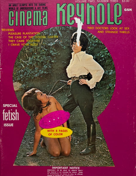Image of Cinema Keyhole Vol 2 No 3 (Classic Publications 1970) 