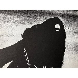 Image of Fall of Efrafa "watership down' signed screen print 
