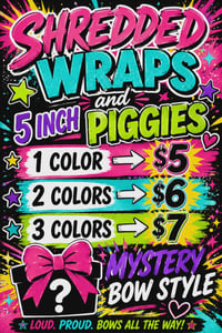 SHREDDED BOW SALE