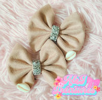 Suede shell piggies