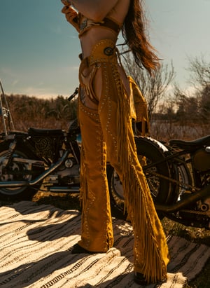 Image of Toxic Vision Golden Hour deer chaps