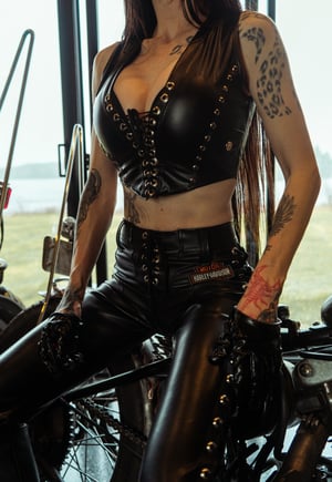 Image of Toxic Vision Hellbent crop top