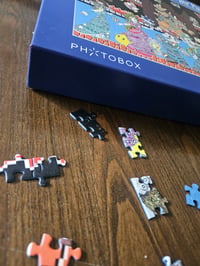 Image 3 of 1000 piece jigsaw puzzle and foil print combo 