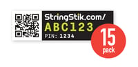 StringStik Stickers 15 Pack