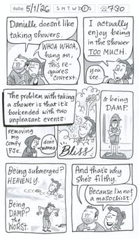 NEW!! Daily Comic 5/1: Being DAMP