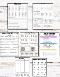 Image 3 of Personalized 3rd Grade Workbook (Free Shipping)