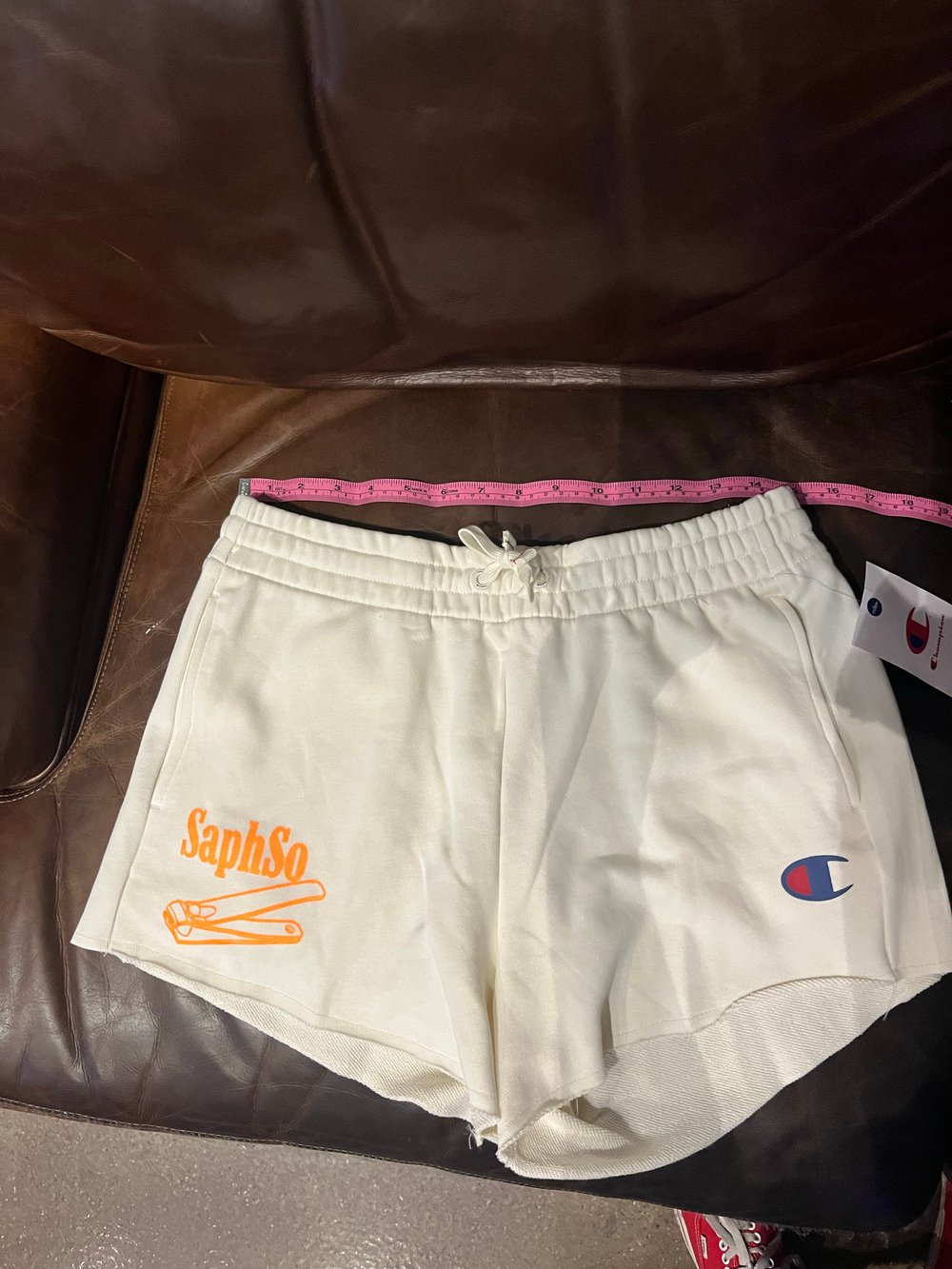 S  CHAMPION CREAM CLIPPERS LOGO TANG INK