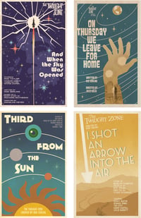 Image 1 of Twilight Zone Print Collection 3