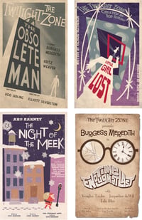 Image 1 of Twilight Zone Print Collection 5