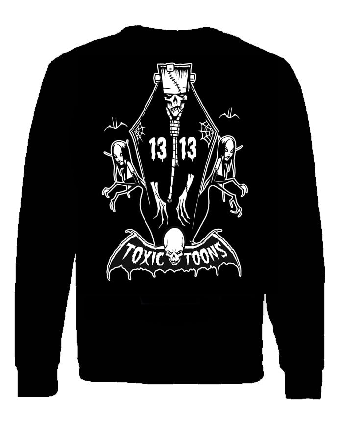 Image of preorder TOXICTOONS GHOUL GANG -  Longsleeve tshirt- ships JUNE 6th 