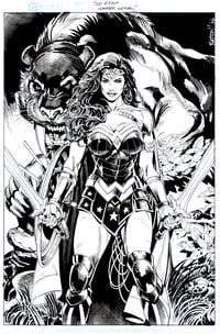 Image 1 of New WONDER WOMAN   11" x 17"  Pin-Up! 