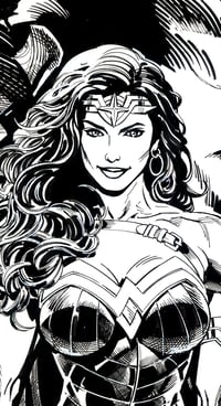 Image 2 of New WONDER WOMAN   11" x 17"  Pin-Up! 