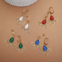 Image 1 of Boucles d'Oreilles TISSIA - 4 Coloris