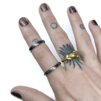 Image 3 of Amor Fati band in sterling silver or gold