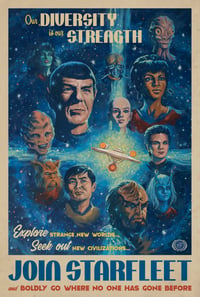 Image 2 of Star Trek Propaganda Poster Collection
