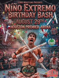 Niño Birthday Bash Front Row Ticket Aug 29th 