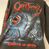 Image 2 of Obituary 'Cause of Death' Bootleg 1996 M