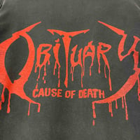 Image 6 of Obituary 'Cause of Death' Bootleg 1996 M