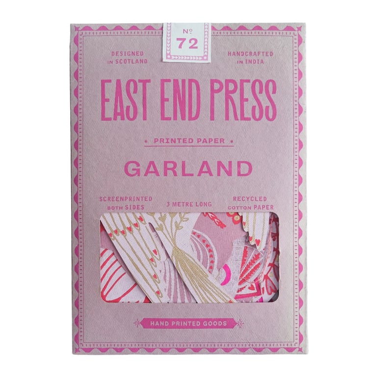 GUIRLANDE COUSUE LOVE BIRDS - EAST END PRESS Image 3