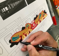 Image 6 of Roma subway sketchbook