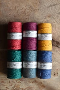 Image 4 of Hemptique Hemp Cord 1.8mm full spool various colours brush binding crafts