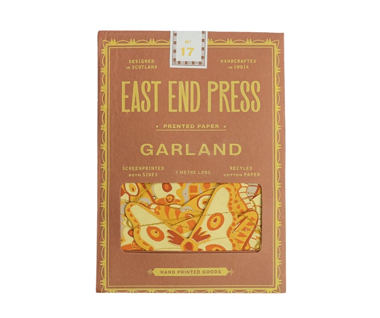 GUIRLANDE COUSUE PAPILLONS - EAST END PRESS Image 4