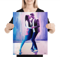 Image 4 of Poster "Ensemble, dansons dans le noir"
