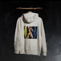 Image 1 of White “Neon Cowgirl” Hoodie