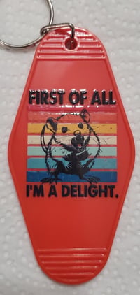 Image 2 of Assorted Motel Room Keychains 6