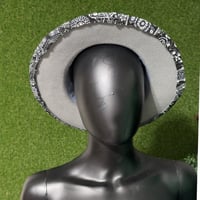 Image 2 of Dirty Diana Fedora with Black Bandana Paisley print