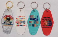 Image 1 of Assorted Motel Room Keychains 7