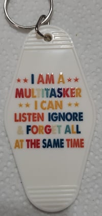 Image 4 of Assorted Motel Room Keychains 7