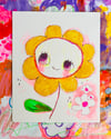 Sunflower - original 8x10