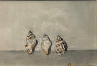 Image 2 of Triple Shell 2 - Original Oil Painting, 7” x 5”