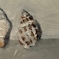 Image 4 of Triple Shell 2 - Original Oil Painting, 7” x 5”