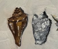Image 3 of Triple Shell 1 - Original Oil Painting, 7” x 5”