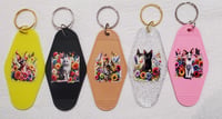Image 1 of Assorted Motel Room Keychains 8