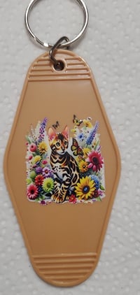 Image 4 of Assorted Motel Room Keychains 8