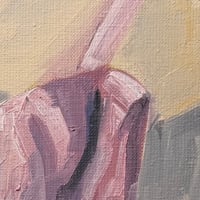 Image 3 of Blush - Original Oil Painting, 12” x 16”
