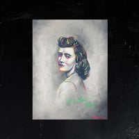 Image 1 of With Love, Inez - Original Oil Painting, 9” x 12”