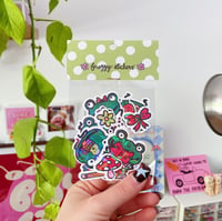Image 1 of Froggy stickers pack