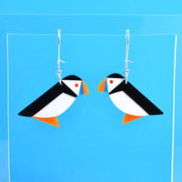 Image 1 of Puffin Earrings