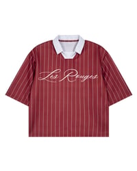 Image 1 of Pinstripe Canada "Les Rouges" Soccer Jersey