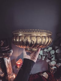 Image 1 of Brass wall planter 