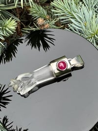 Image 3 of Quartz and ruby mano figa 