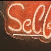 Image 3 of Selfie - Original Oil Painting, 16”x 20”